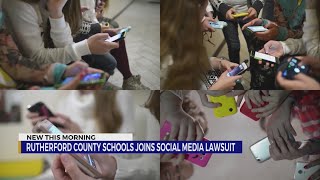 Rutherford County Schools join social media lawsuit [upl. by Ecal]