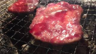 【焼肉】黒毛和牛焼肉食べ放題動画 その3【焼いてる音】 [upl. by Elinet34]