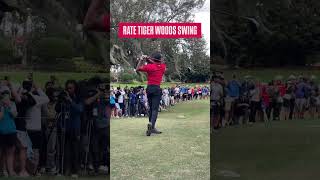 How would you rate this Tiger Woods swing 🤔 tigerwoods pgatour golf [upl. by Neitsirhc207]