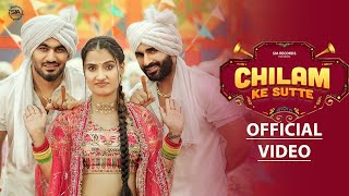 CHILAM KE SUTTE OFFICIAL VIDEO Raj Mawar  Aman Jaji  Harsh Gahlot  Vaishali Chaudhary Arti Rai [upl. by Eirrok]