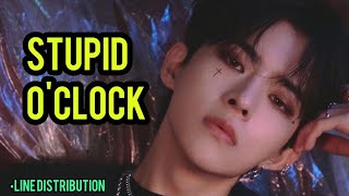 VICTON  STUPID OCLOCK Line Distribution [upl. by Damle]