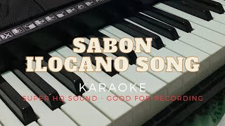 Sabon Karaoke  ilocano song  JPG Keys [upl. by Namreh124]