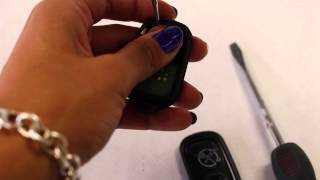 How To Replace A Scion XA Key Fob Battery 2004  2006 [upl. by Niarfe882]