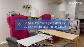 Lancement de l’hémodialyse pédiatrique à domicile à l’hôpital RobertDebré APHP [upl. by Berna507]