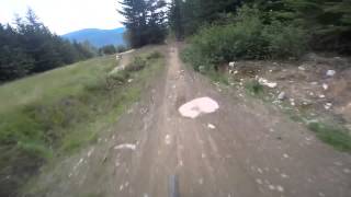 Whistler Bike Park Crabapple Hits [upl. by Orgalim]