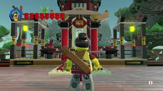 Hanzo VS Genji  Overwatch  Lego Worlds [upl. by Hawkie275]