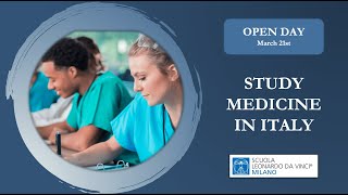 Study Medicine in Italy  Open Day March 21st 2024 [upl. by Pinette]