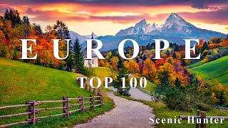 100 Best Places To Visit In Europe  Ultimate Europe Travel Guide [upl. by Enaira]