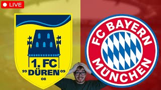 1 FC Düren  FC Bayern München  TESTSPIEL LIVE [upl. by Fiel328]