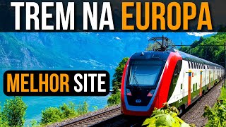 COMO Comprar PASSAGEM de TREM Barata na EUROPA pela Internet Revelado SITE [upl. by Hi613]