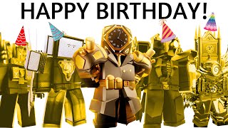 If Golden Future Clockman CELEBRATED A BIRTHDAY TTD [upl. by Marelda]