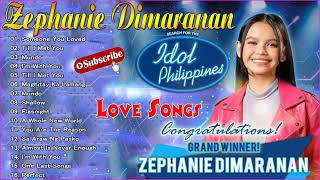 Zephanie Dimaranan Idol Philippines Songs Compilation 2021 [upl. by Cyb]