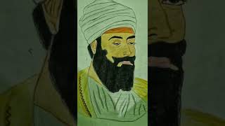 Shri Guru Teg bahadur G Hind di Chadar  Sahidi divas  Art by Gurfateh Singh  short video [upl. by Eelyam]