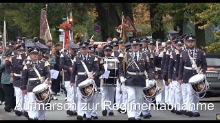 Klompenfest 2024 in GrevenbroichElsen Aufmarsch zur Regimentabnahme [upl. by Sykes]