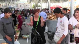 Market in Samarkand [upl. by Delainey436]