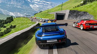 MOUNTAIN RUN in a 780hp Porsche 992 GT3 RS  Gran Turismo 7 PSVR2 [upl. by Hines]