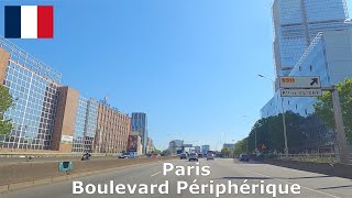 France Boulevard Périphérique in Paris northwest [upl. by Arual]