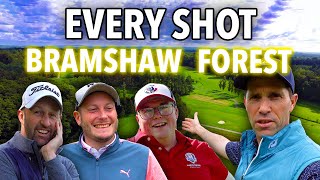 EVERY GOLF SHOT  BRAMSHAW FOREST COURSE  From The Vault [upl. by Honey888]