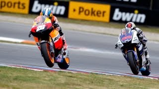 Best Battles Dani Pedrosa vs Jorge Lorenzo in Brno [upl. by Girand]