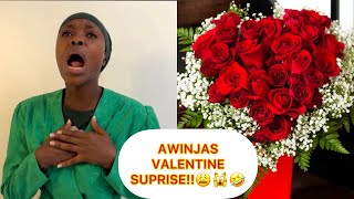 Awinja’s Valentines Suprise🤣 [upl. by Yeliab]