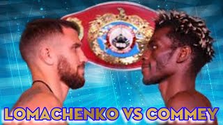 Lomachenko VS Commey Fight Highlights [upl. by Eerak]