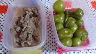 Como preparar Lomitos de Res en salsa verde Receta Muy fácil [upl. by Halsey]