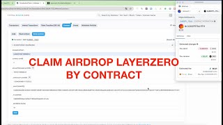 Hướng dẫn claim airdrop Layerzero ZRO bằng Contract [upl. by Llerdnek904]