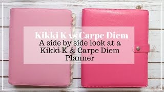 Carpe Diem vs Kikki K A5 Planners [upl. by Lenahc]