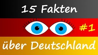 Deutsch lernen  15 Fakten über Deutschland 1  123Deutsch [upl. by Hattie212]