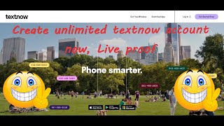 How To Create Textnow Unlimited account Textnow sign up and link send problem solve live proof 2022 [upl. by Theodosia]