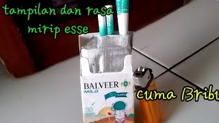 Review rokok SKM BALVEER Mildklick unboxing rokok skmrokokmurah [upl. by Dett]