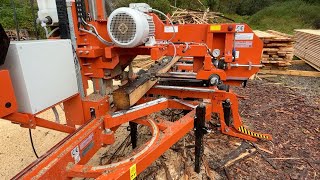 Köp Mobilt sågverk WoodMizer LT20 hydraulisk stocklyft på Klaravik [upl. by Karas953]