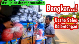 Bongkar Usaha Sales Kelontongan Isinya Apa Aja [upl. by Neenaej]