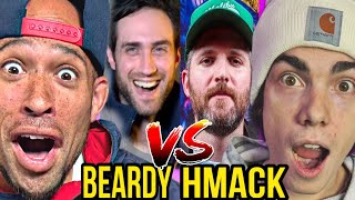 BEARDYMAN x HARRY MACK REACTION W itsandiroo FIRST TIME [upl. by Salohcin]