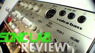 Korg Volca Bass  SonicLAB Review [upl. by Nacul699]