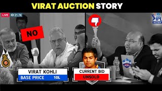 IPL 2023  Virat Kohli IPL 2008 Auction Story  Virat Kohli IPL 2008 Price  IPL Auction [upl. by Leur]