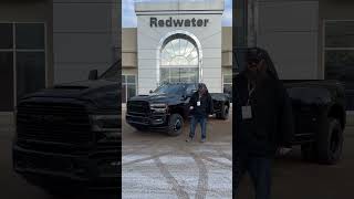 New 2024 Ram 3500 Laramie Night Edition Dually Crew Cab 4x4  Redwater Dodge [upl. by Maher441]