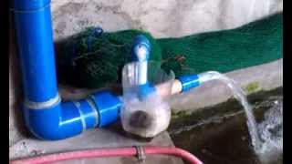 DIY Koi pond foam fractionator [upl. by Lehman]