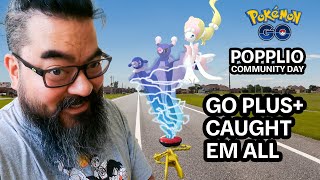 Pokémon GO Vlog  Popplio Community Day  Go Plus Caught em all [upl. by Aniat102]