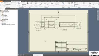 Inventor Tutorial Zeichnungsvorlage idw austauschen [upl. by Adekram]