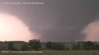 Chickasha Oklahoma Wedge Tornado on May 24 2011 [upl. by Naahsar]