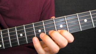 Aminor Pentatonic Scale 5th Fret [upl. by Nylyahs]