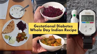 Gestational Diabetes During Pregnancy  Full Day Indian Recipe [upl. by Eilrahc]