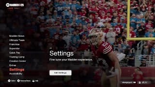 How To Set Your Gameplay Up In Madden 25 [upl. by Eussoj]