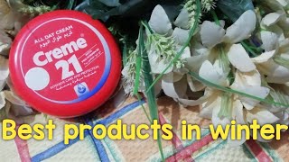 Best Products in Winter Cream21 Review by foodingVlogging  All day Cream  Pro Vitamin B5 Germany [upl. by Dinnie745]