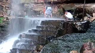 Shivling WaterFall Rameshwar Mahadev Temple Bundi Rajasthan  Famous Waterfall  SUBSCRIBE [upl. by Tooley]