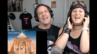 Iron Maiden Powerslave KelnRichs First Reaction as KEL DRIVES THE METAL BUS [upl. by Aihsercal]