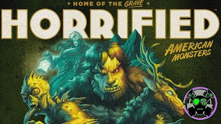 Board Game Unboxing  Horrified  American Monsters [upl. by Nesiaj]