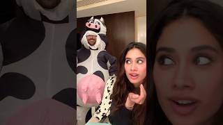 Janhvi Kapoor Shocked by Orry’s HALLOWEEN look🤪  Orry  shorts bollywood comedy fun [upl. by Retloc556]