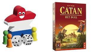 speluitleg Catan het Duel Vorsten van Catan [upl. by Ynnep]